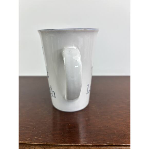 Mulberry Ceramic Latte Mug - Live Well Laugh Often Love Much - Picture 3 of 12